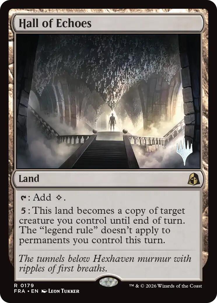Hall of Echoes [Reality Fracture Promos] | Tabernacle Games