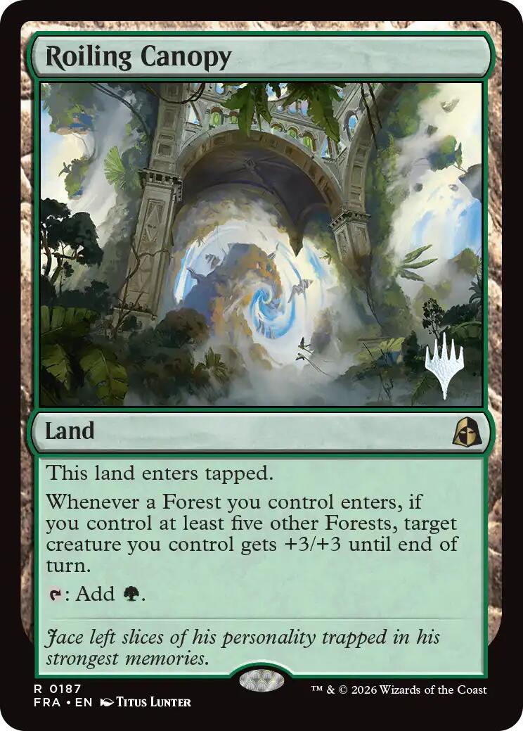Roiling Canopy [Reality Fracture Promos] | Tabernacle Games