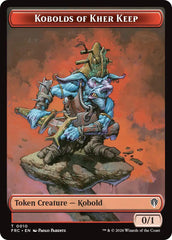 Kobolds of Kher Keep // Phyrexian Mite Double-Sided Token [Reality Fracture Commander Tokens] | Tabernacle Games