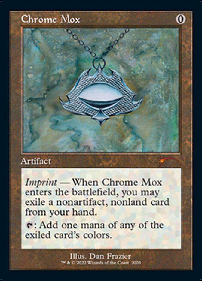 Chrome Mox (Retro) [Secret Lair Countdown Kit] | Tabernacle Games