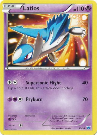 Latios (13/30) [XY: Trainer Kit 2 - Latios] | Tabernacle Games