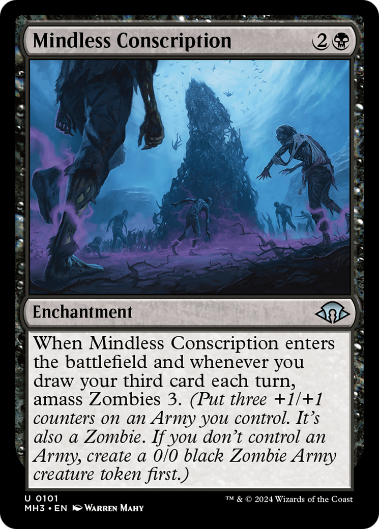 Mindless Conscription [Modern Horizons 3] | Tabernacle Games