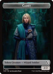 Cadet // Jace Double-Sided Token [Reality Fracture Tokens] | Tabernacle Games