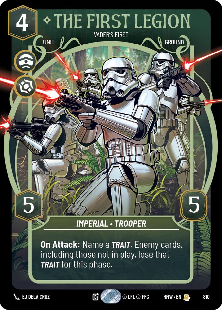 The First Legion - Vader's Fist (810) (Prestige) (810) [Homeworlds] | Tabernacle Games