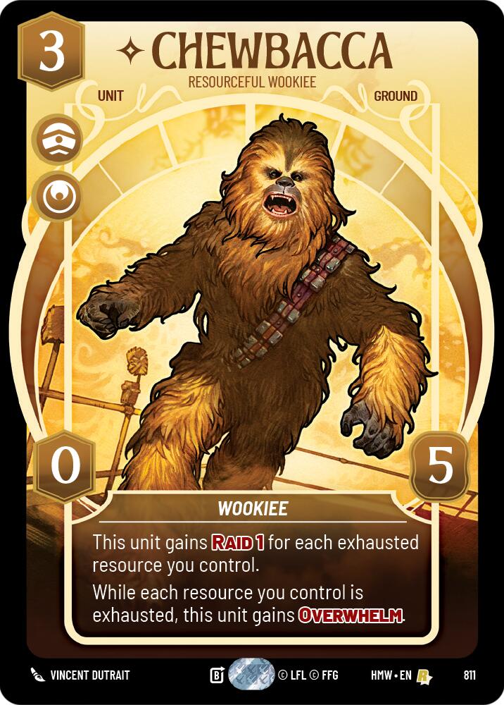 Chewbacca - Resourceful Wookiee (811) (Prestige) (811) [Homeworlds] | Tabernacle Games
