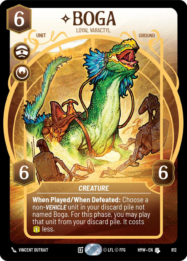 Boga - Loyal Varactyl (812) (Prestige) (812) [Homeworlds] | Tabernacle Games