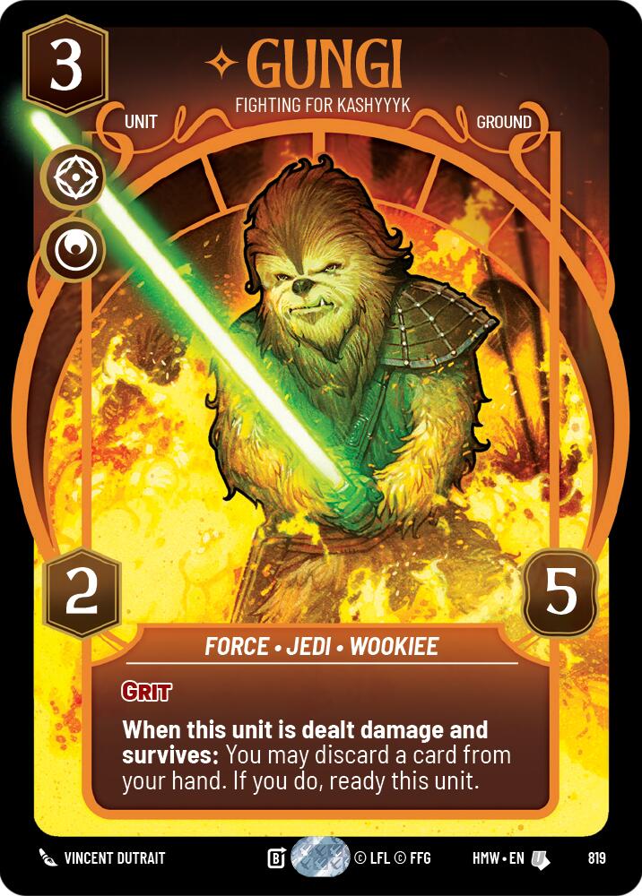 Gungi - Fighting for Kashyyyk (819) (Prestige) (819) [Homeworlds] | Tabernacle Games