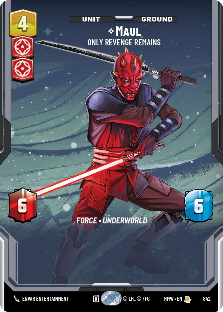 Maul - Only Revenge Remains (842) (Prestige) (842) [Homeworlds] | Tabernacle Games
