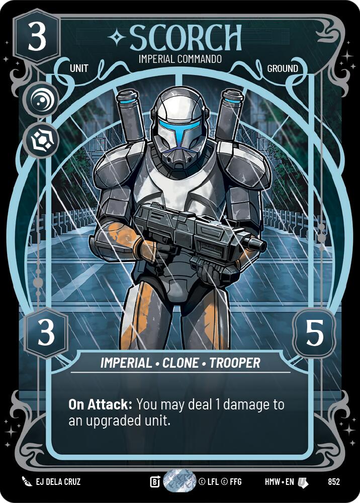 Scorch - Imperial Commando (852) (Prestige Foil) (852) [Homeworlds] | Tabernacle Games