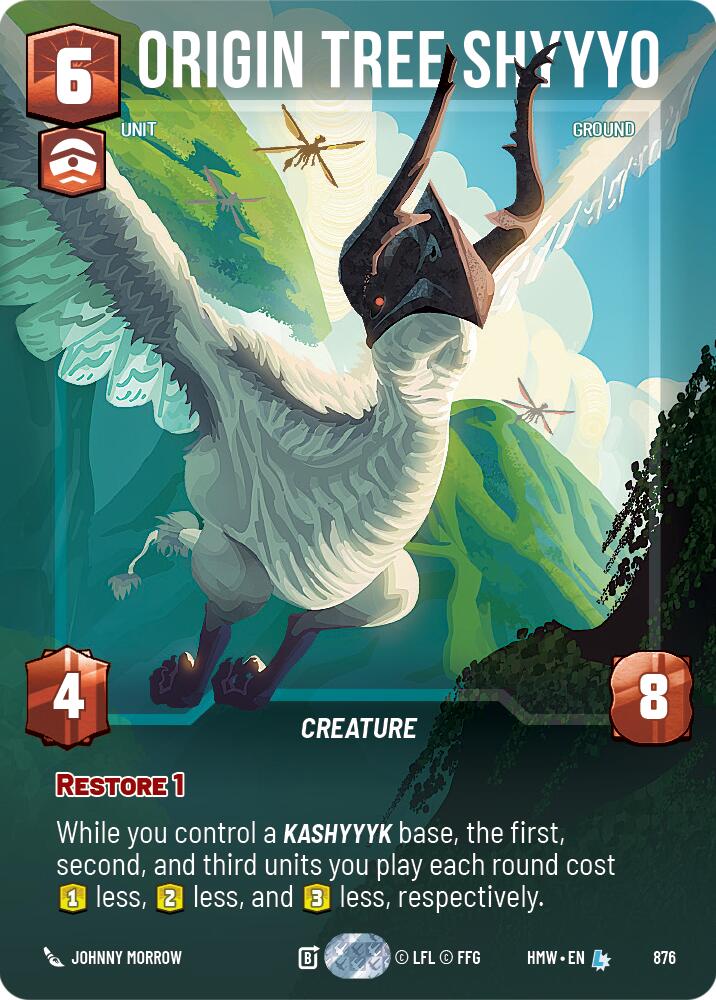 Origin Tree Shyyyo (876) (Prestige Foil) (876) [Homeworlds] | Tabernacle Games