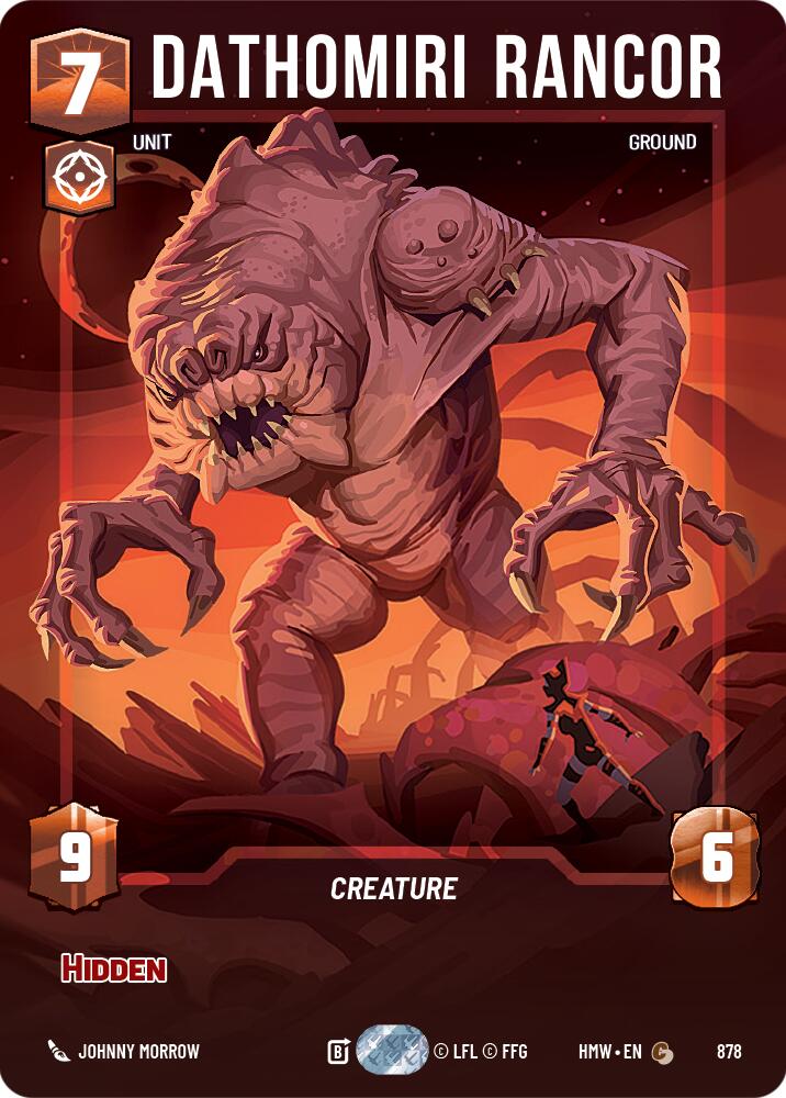 Dathomiri Rancor (878) (Prestige Foil) (878) [Homeworlds] | Tabernacle Games