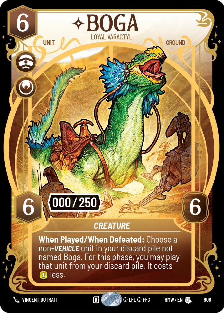 Boga - Loyal Varactyl (908) (Serialized) (908) [Homeworlds] | Tabernacle Games