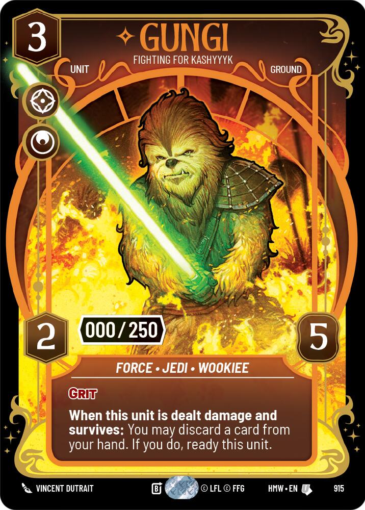 Gungi - Fighting for Kashyyyk (915) (Serialized) (915) [Homeworlds] | Tabernacle Games
