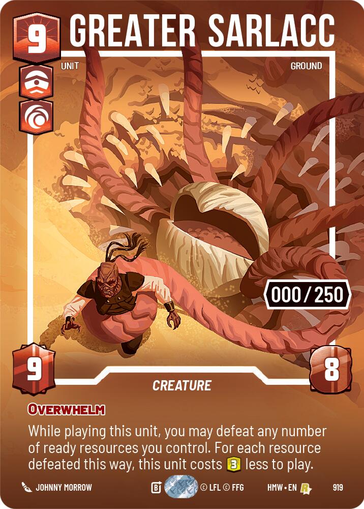 Greater Sarlacc (919) (Serialized) (919) [Homeworlds] | Tabernacle Games
