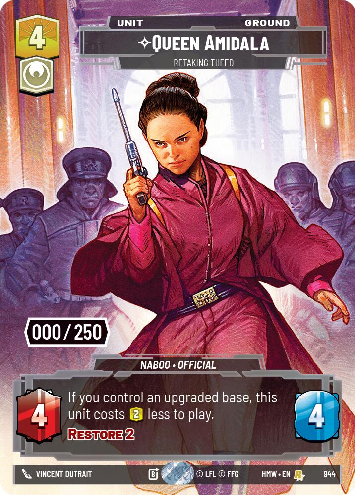 Queen Amidala - Retaking Theed (944) (Serialized) (944) [Homeworlds] | Tabernacle Games