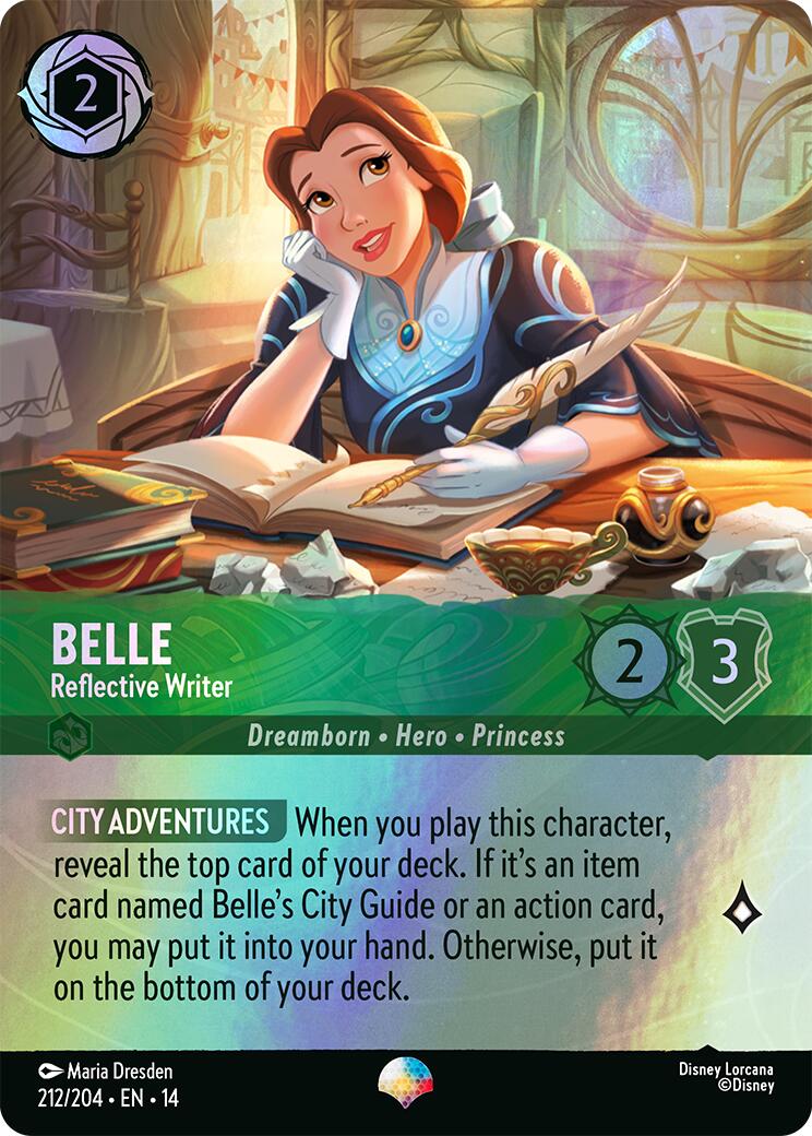 Belle - Reflective Writer (Epic) (212/204) [Hyperia City] | Maze of Fitzroy