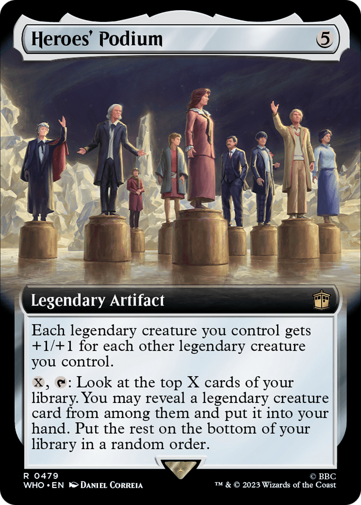 Heroes' Podium (Extended Art) [Doctor Who] | Tabernacle Games