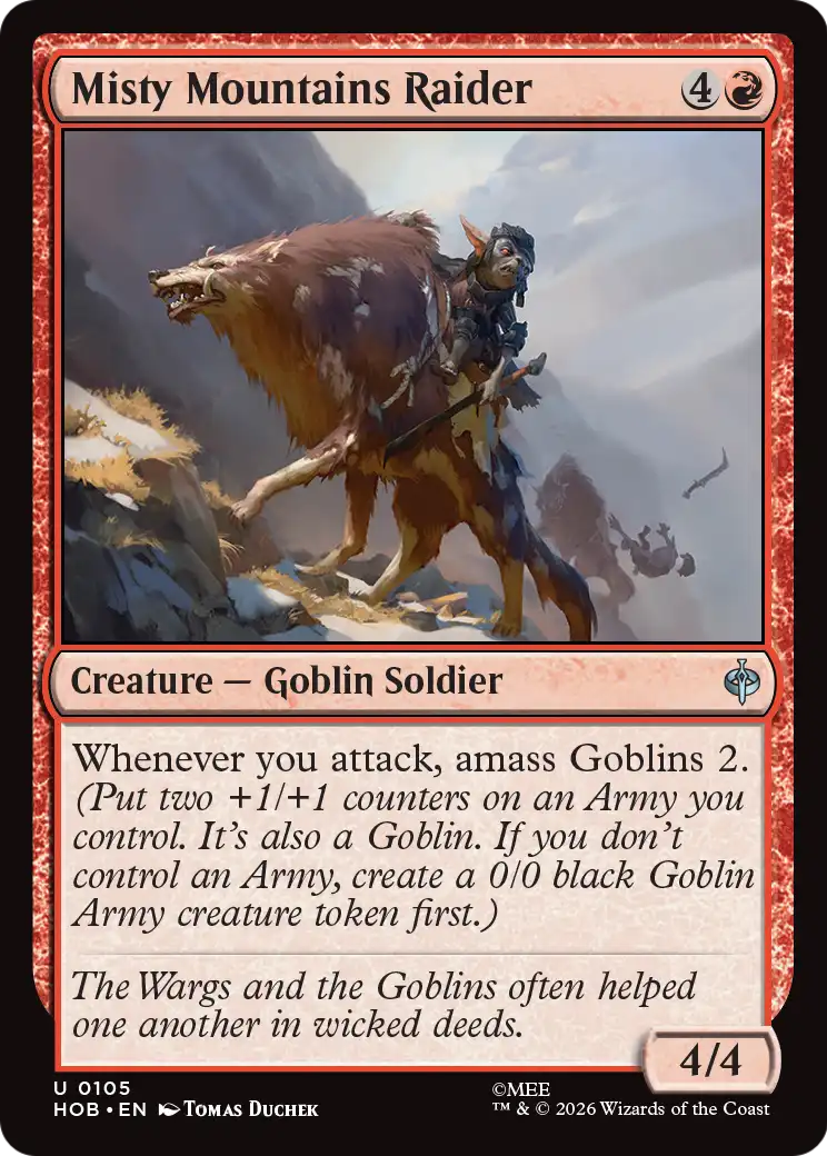 Misty Mountains Raider [The Hobbit] | Tabernacle Games