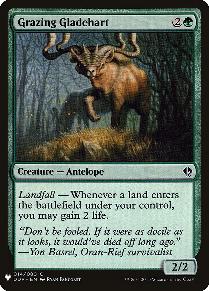 Grazing Gladehart [Mystery Booster] | Tabernacle Games