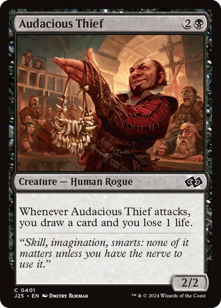 Audacious Thief [Foundations Jumpstart] | Tabernacle Games