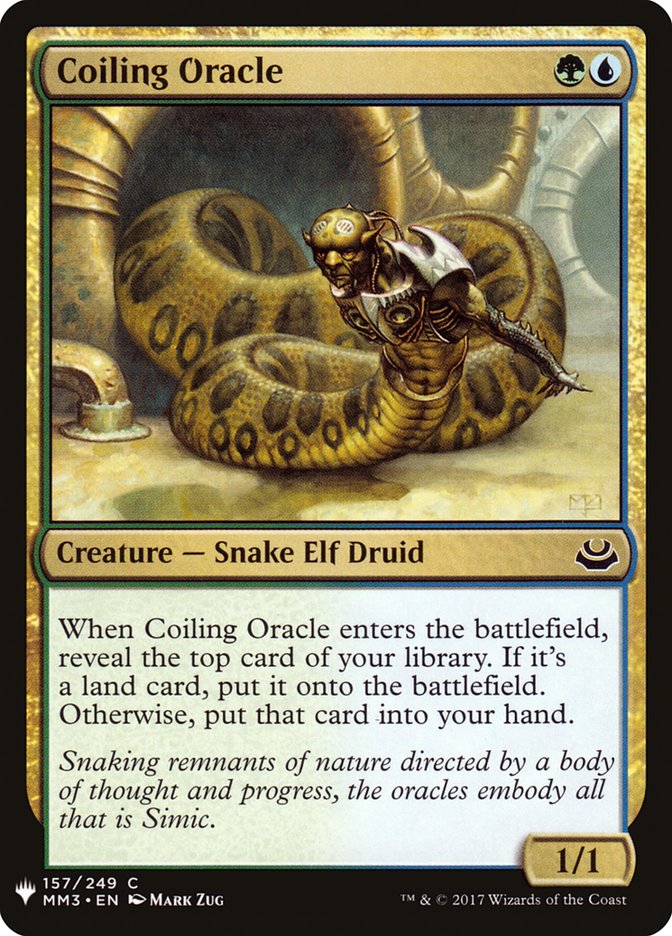 Coiling Oracle [Mystery Booster] | Tabernacle Games