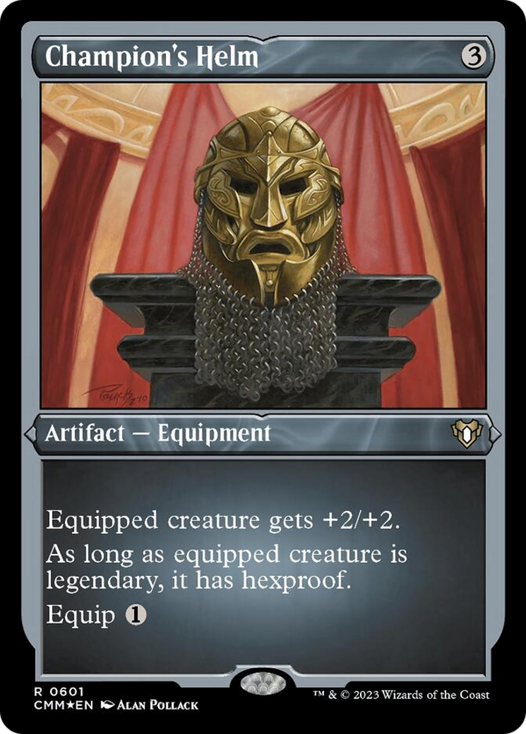 Champion's Helm (Foil Etched) [Commander Masters] | Tabernacle Games