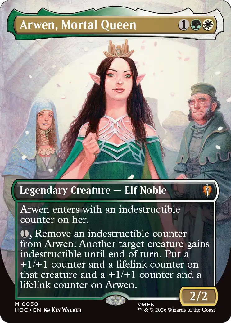 Arwen, Mortal Queen (Borderless) [The Hobbit: Eternal-Legal] | Tabernacle Games
