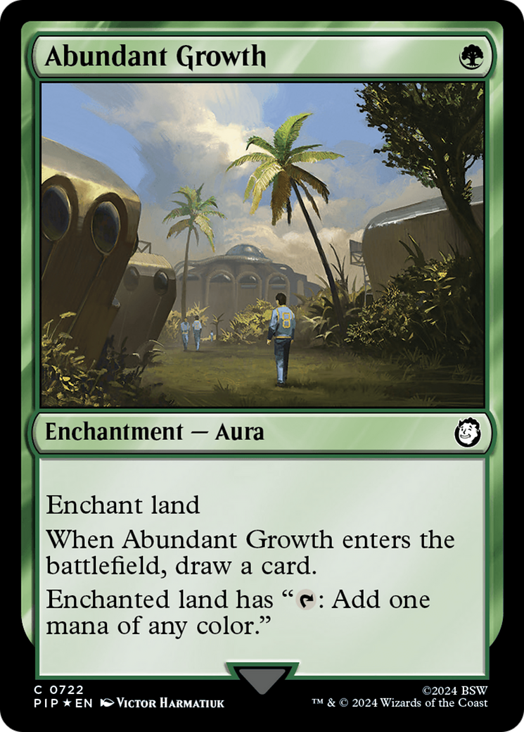 Abundant Growth (Surge Foil) [Fallout] | Tabernacle Games