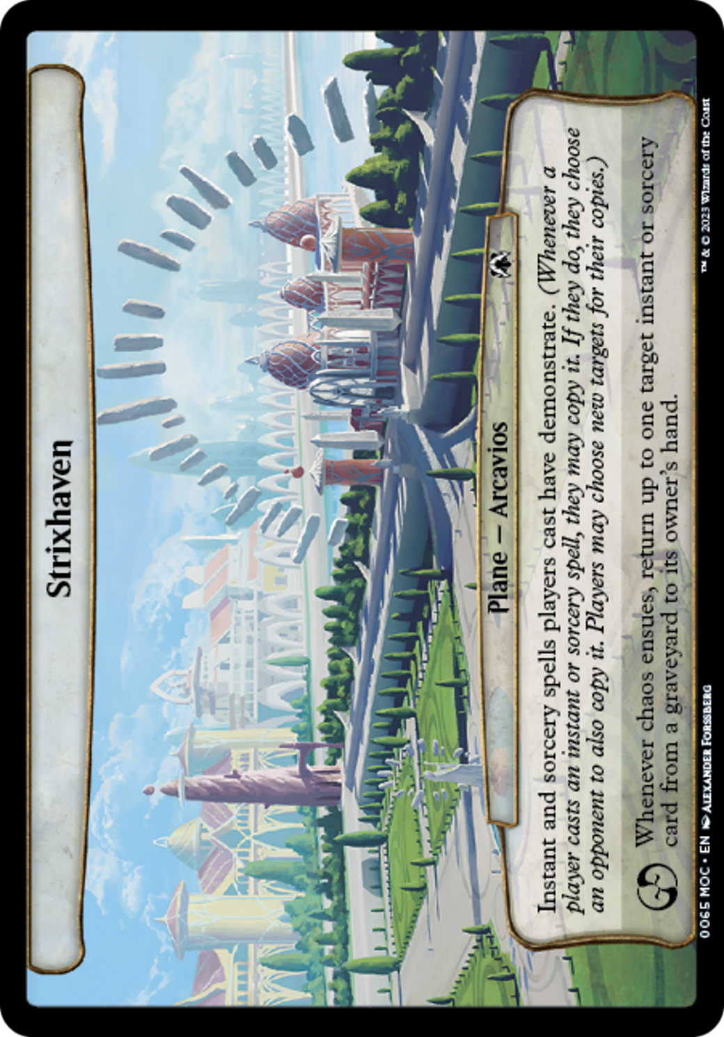 Strixhaven [March of the Machine Commander] | Tabernacle Games