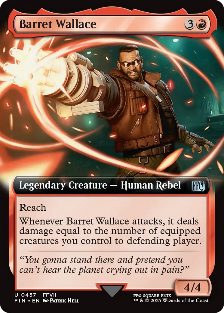 Barret Wallace (Extended Art) [FINAL FANTASY] | Tabernacle Games
