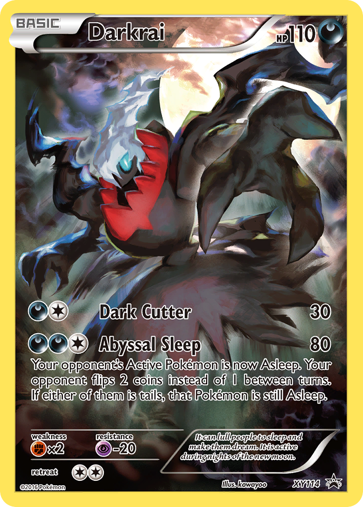 Darkrai (XY114) [XY: Black Star Promos] | Tabernacle Games