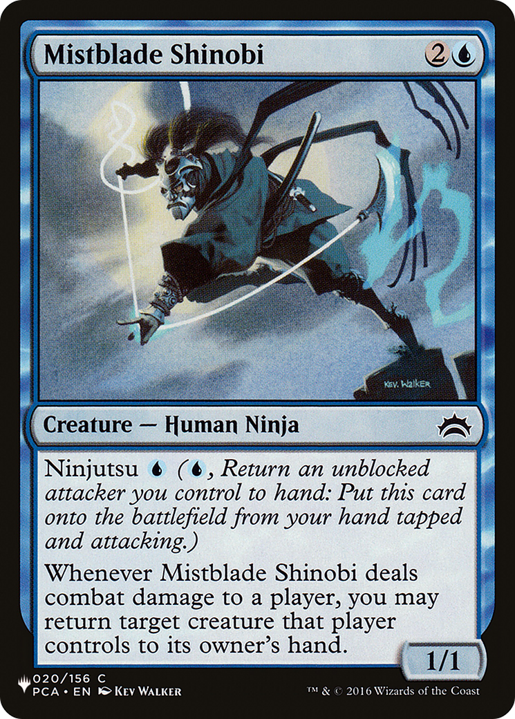 Mistblade Shinobi [The List] | Tabernacle Games