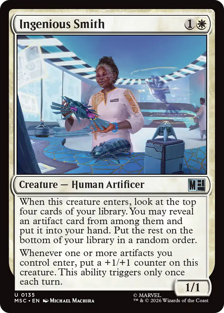 Ingenious Smith (Surge Foil) [Marvel Super Heroes Commander] | Tabernacle Games