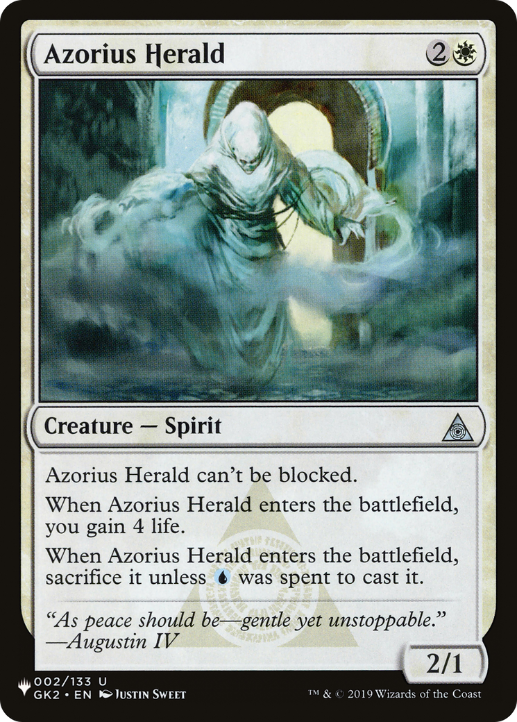 Azorius Herald [The List] | Tabernacle Games