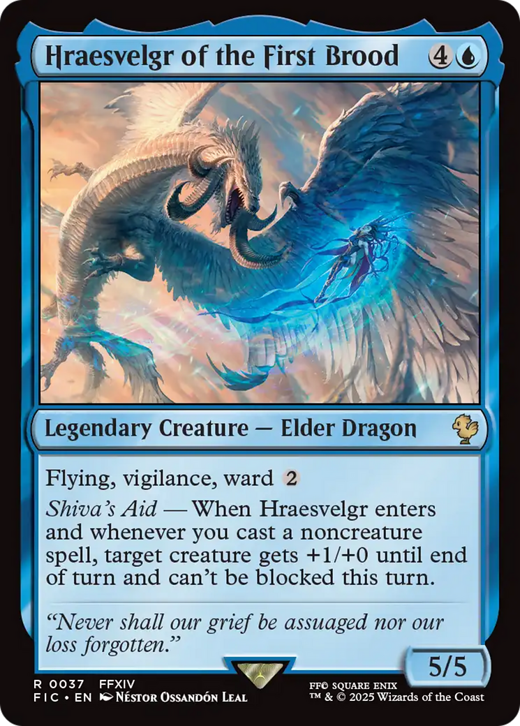 Hraesvelgr of the First Brood [FINAL FANTASY Commander] | Tabernacle Games