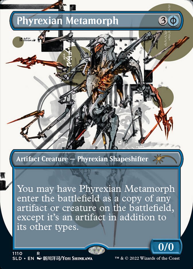 Phyrexian Metamorph (Borderless) [Secret Lair Drop Series] | Tabernacle Games