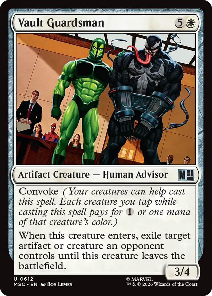 Vault Guardsman [Marvel Super Heroes Commander] | Tabernacle Games
