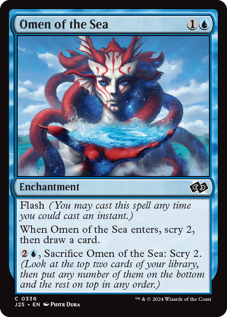 Omen of the Sea [Foundations Jumpstart] | Tabernacle Games