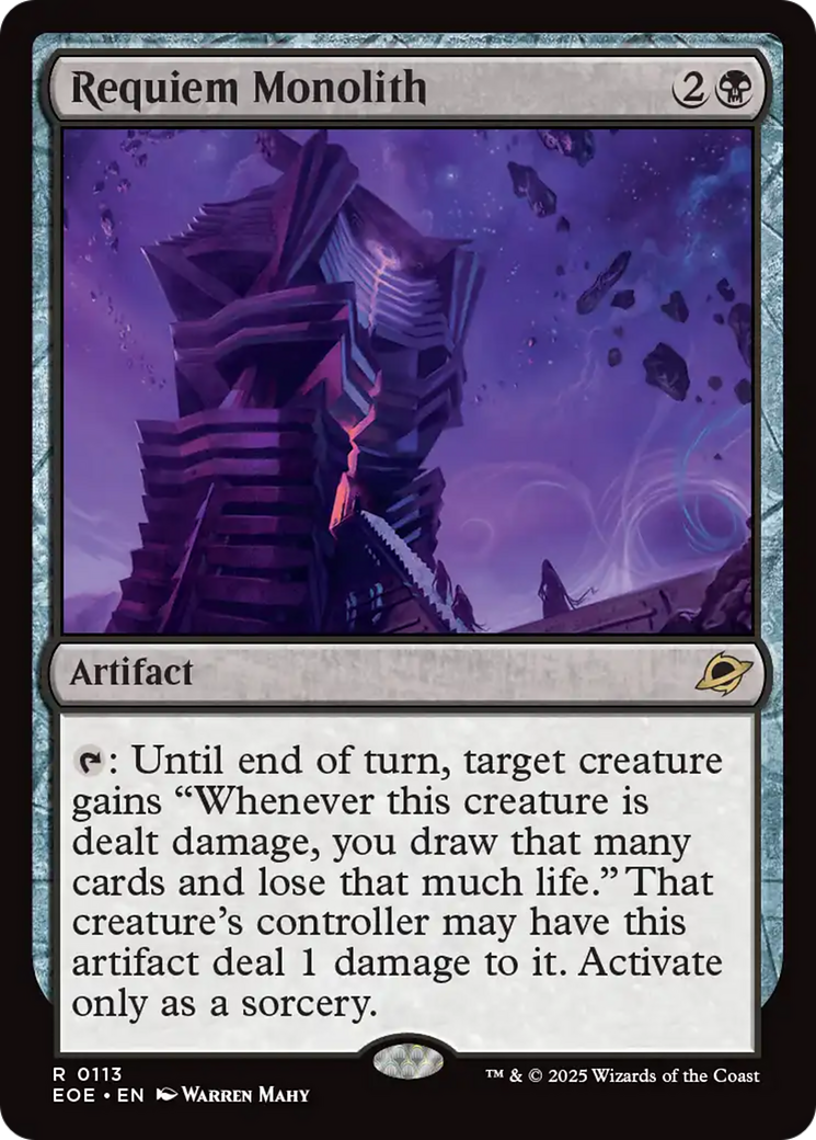 Requiem Monolith [Edge of Eternities] | Tabernacle Games