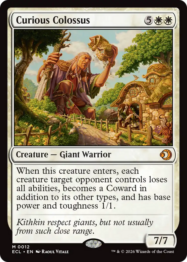 Curious Colossus [Lorwyn Eclipsed] | Tabernacle Games