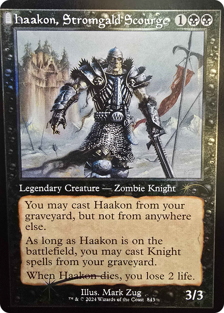 Haakon, Stromgald Scourge (Retro Frame) [Secret Lair Drop Series] | Tabernacle Games