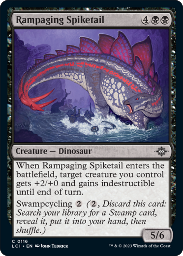 Rampaging Spiketail [The Lost Caverns of Ixalan] | Tabernacle Games