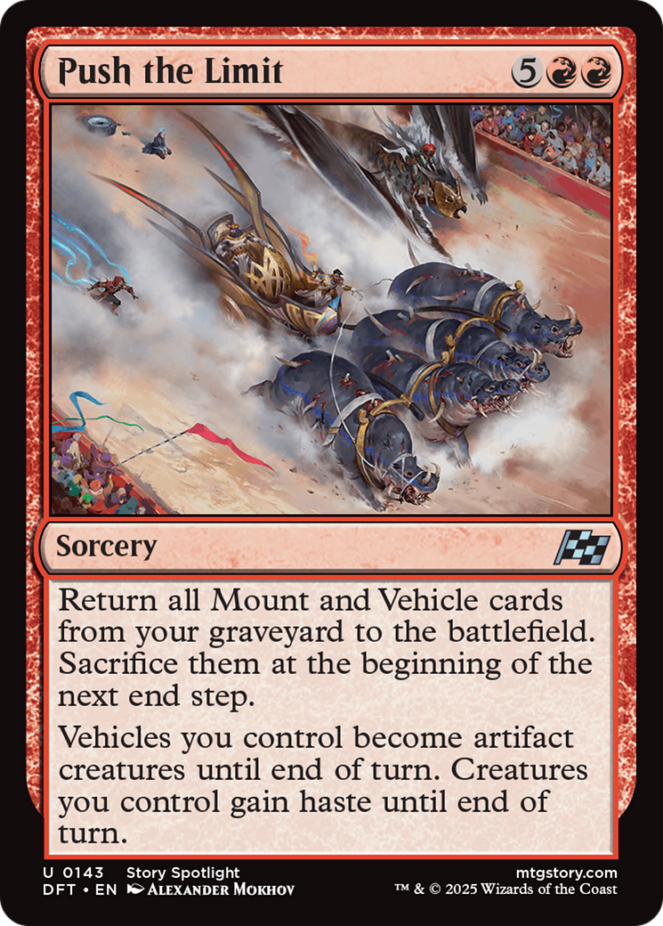 Push the Limit [Aetherdrift] | Tabernacle Games