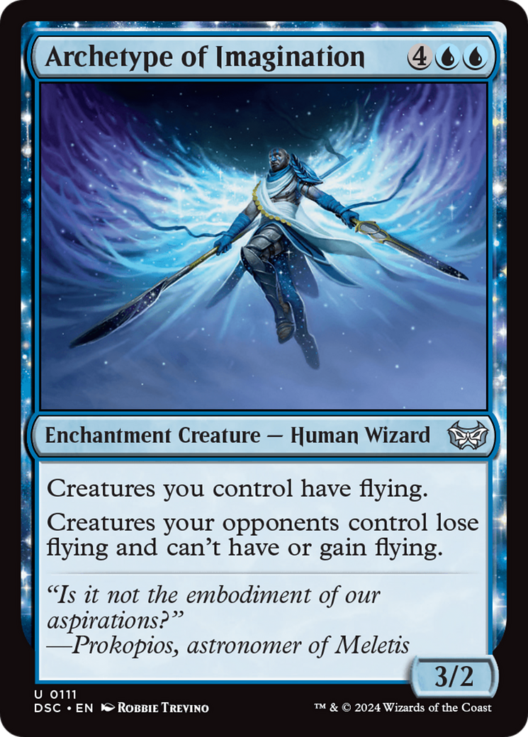 Archetype of Imagination [Duskmourn: House of Horror Commander] | Tabernacle Games
