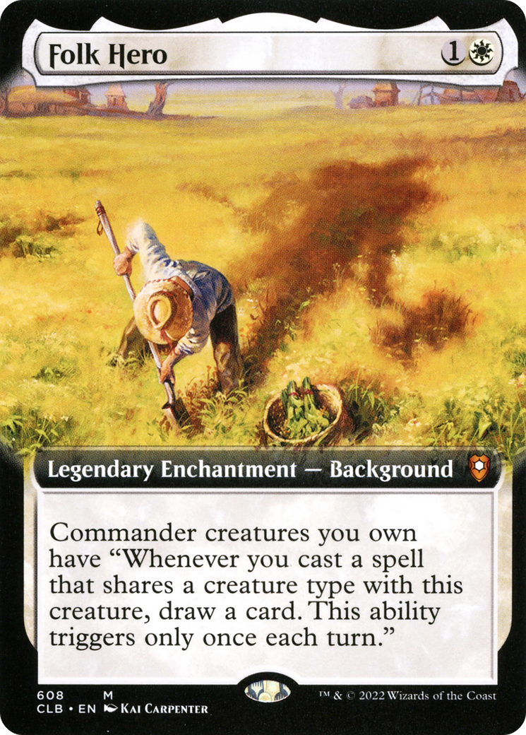 Folk Hero (Surge Foil) [Marvel Super Heroes Commander] | Tabernacle Games