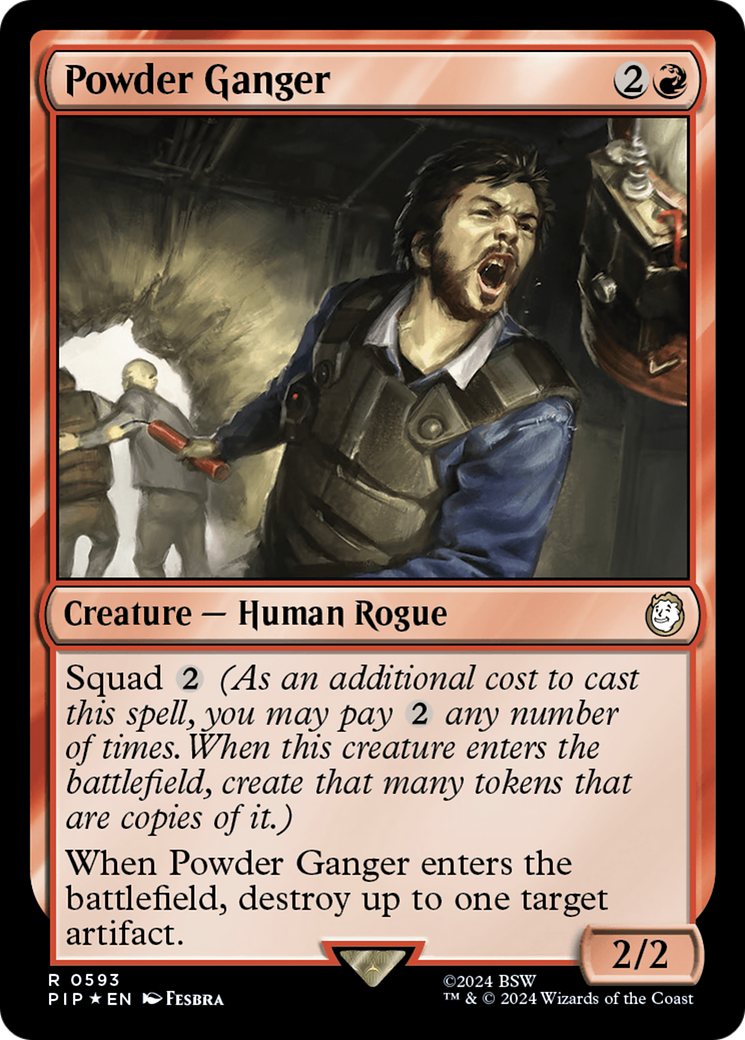 Powder Ganger (Surge Foil) [Fallout] | Tabernacle Games