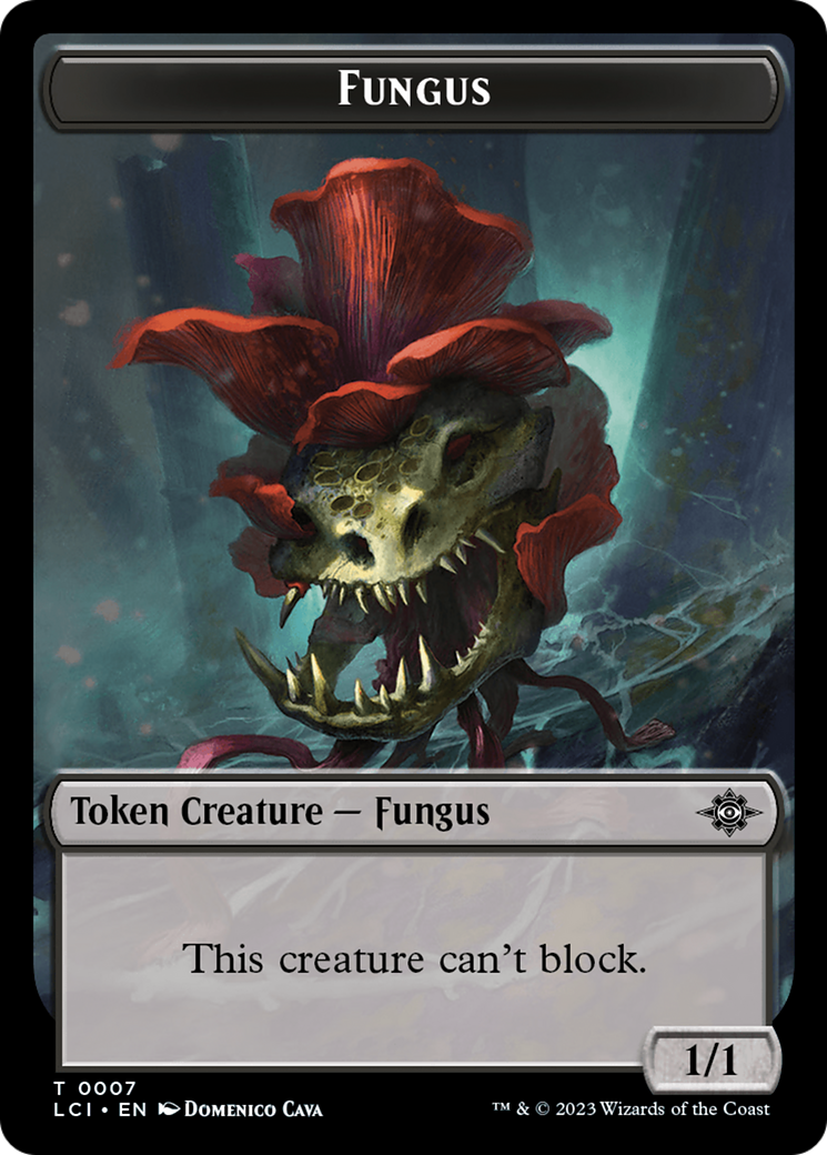 Map // Fungus Double-Sided Token [The Lost Caverns of Ixalan Tokens] | Tabernacle Games
