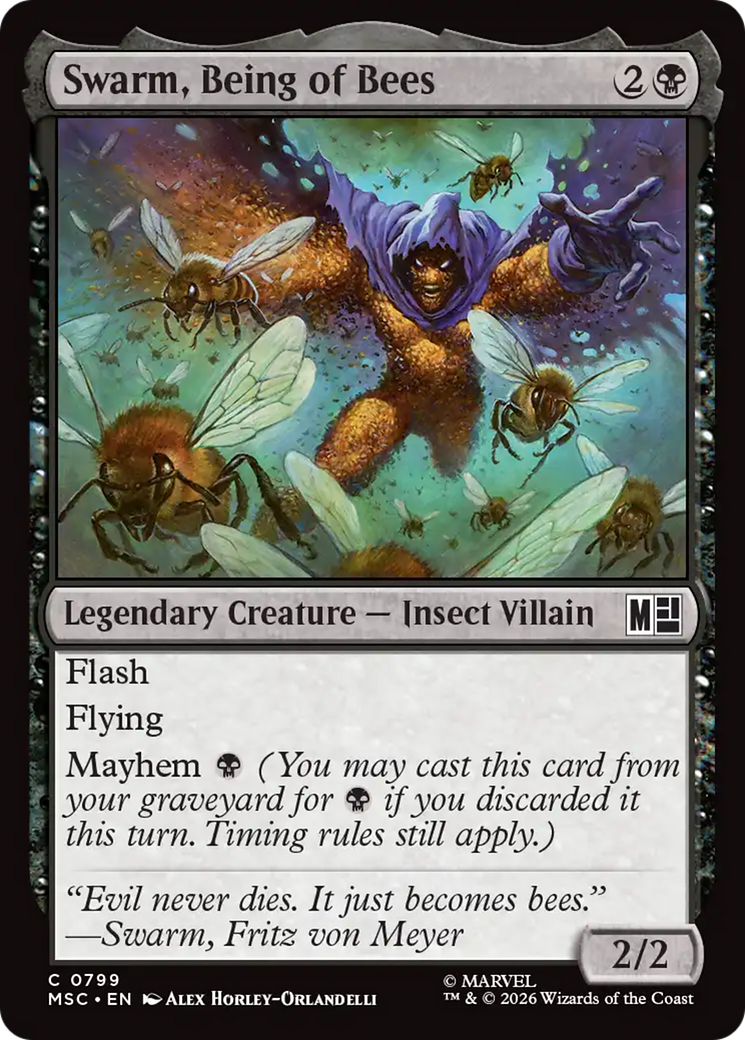 Swarm, Being of Bees [Marvel Super Heroes Commander] | Tabernacle Games