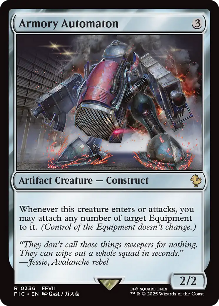 Armory Automaton [FINAL FANTASY Commander] | Tabernacle Games