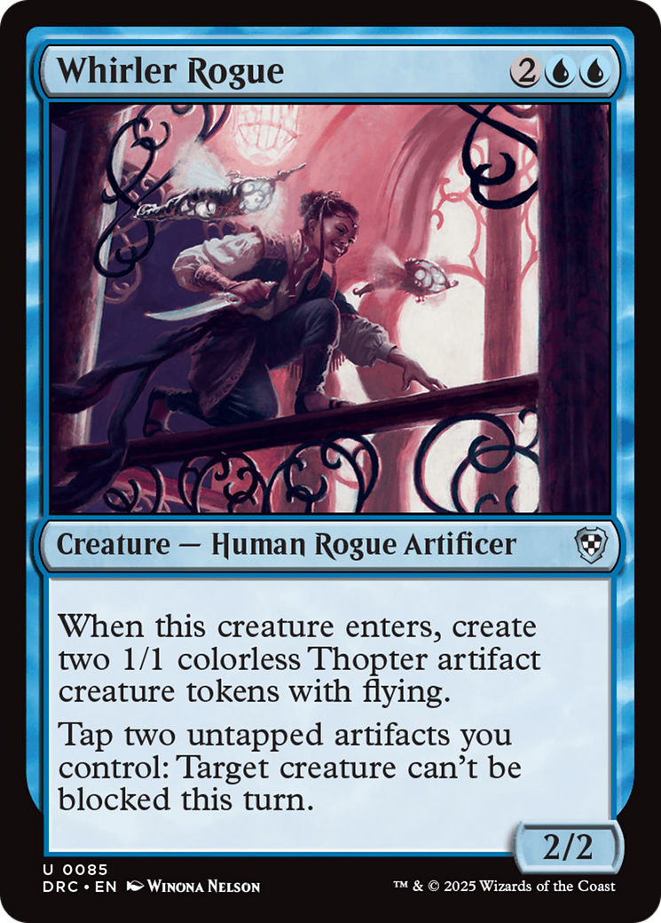 Whirler Rogue [Aetherdrift Commander] | Tabernacle Games